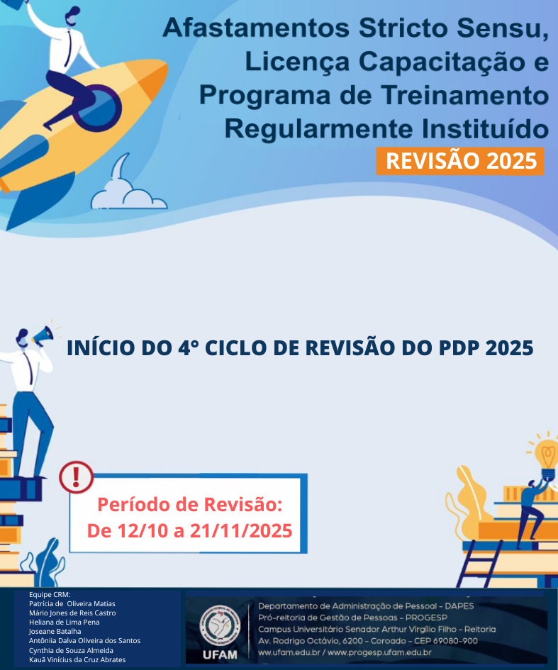  4° ciclo de revisão do PDP 2025